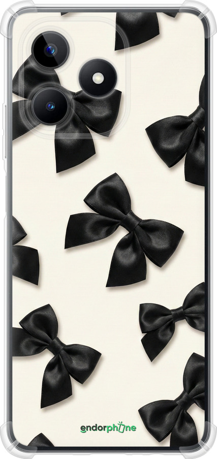 Силикон с усиленными углами чехол Dark Coquette для Realme C53 - 6765sp-3128 изображение 