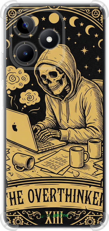 Силіконовий протиударний с посиленими кутами чехол The Overthinker для Realme C51 - 6774sp-3467 изображение 