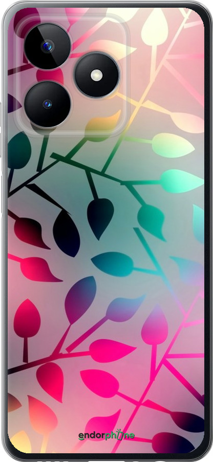 

Силіконовий чохол "Листя" для Realme C53