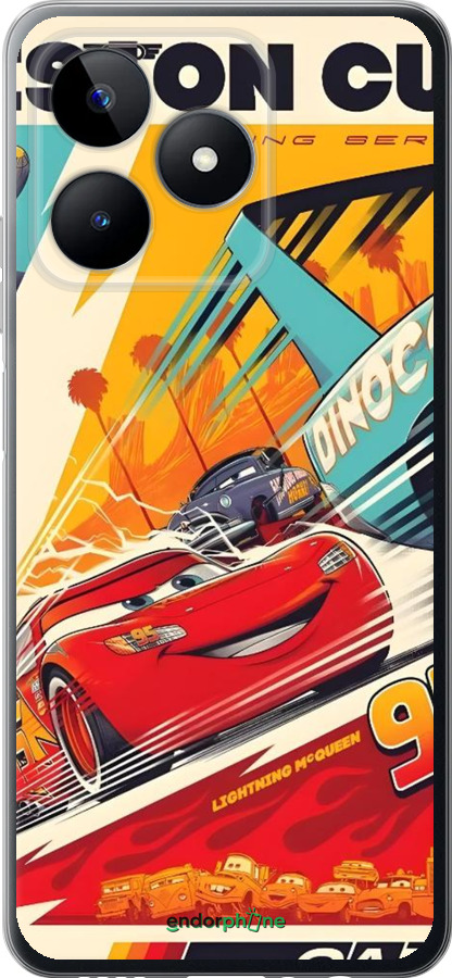 Силіконовий чехол Тачки для Realme C53 - 6288u-3128 изображение 