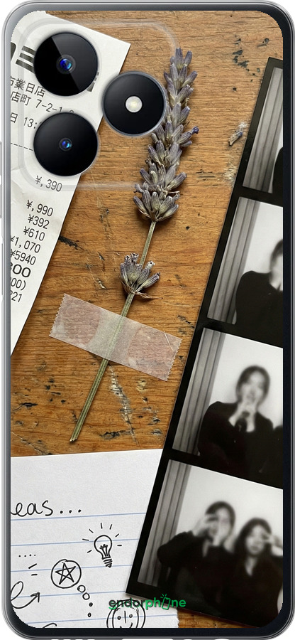 Силиконовый чехол Aesthetic Scrapbook Collage для Realme Note 50 - 6773u-3752 изображение 