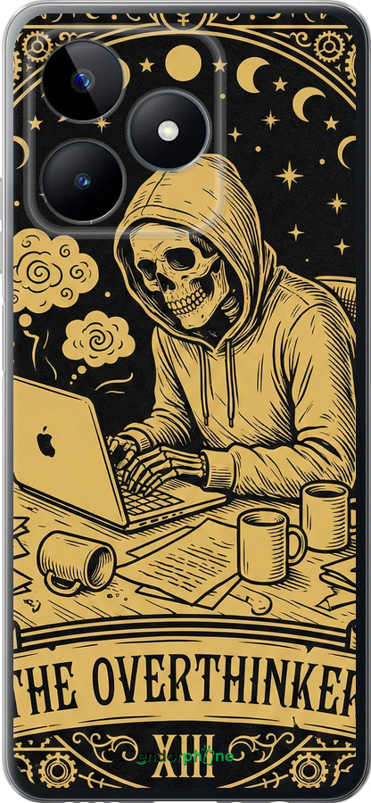 Силіконовий чехол The Overthinker для Realme Note 50 - 6774u-3752 изображение 