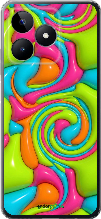 Силиконовый чехол Y2K Jelly Dream для Realme Note 50 - 6780u-3752 изображение 