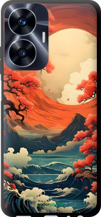 TPU чехол Природа японии для Realme C55 - 6327b-2992 изображение 