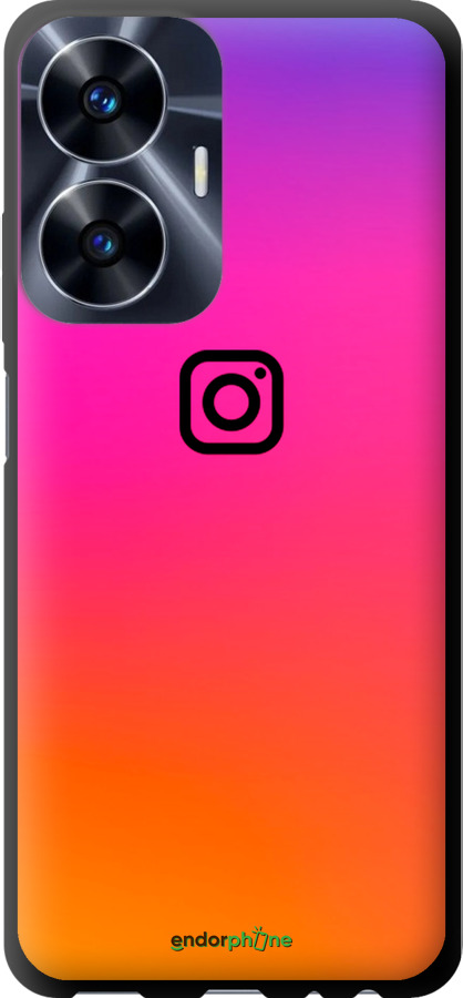 TPU чехол Instagram для Realme C55 - 4273b-2992 изображение 