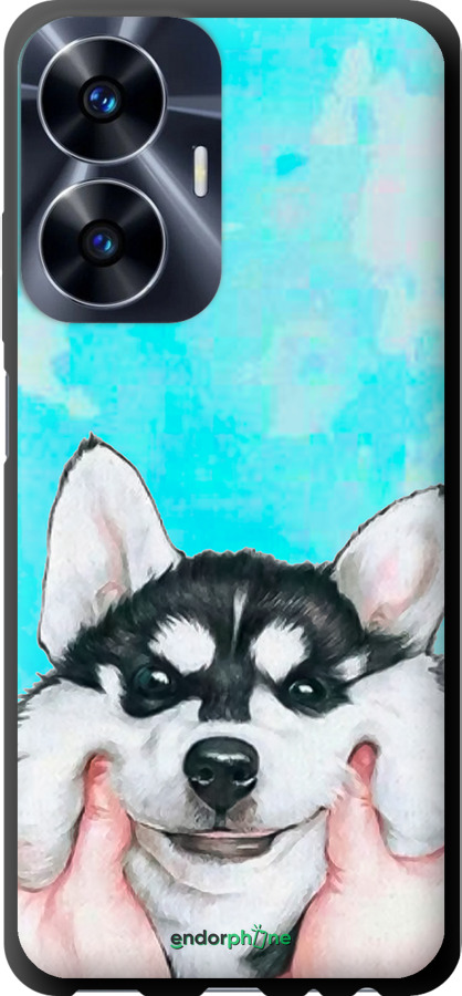 TPU чехол Улыбнись для Realme C55 - 4276b-2992 изображение 