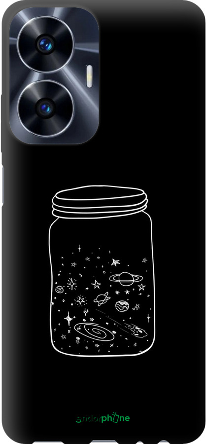 TPU чехол Космос в банке для Realme C55 - 4297b-2992 изображение 