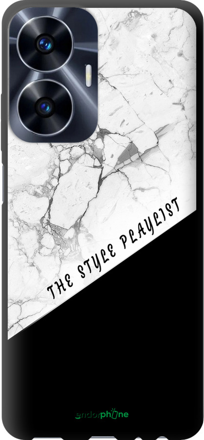TPU чехол The style playlist для Realme C55 - 4308b-2992 изображение 