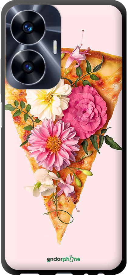 TPU чехол pizza для Realme C55 - 4492b-2992 изображение 