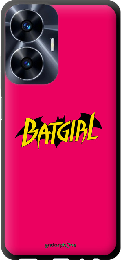 TPU чехол bat girl для Realme C55 - 4533b-2992 изображение 