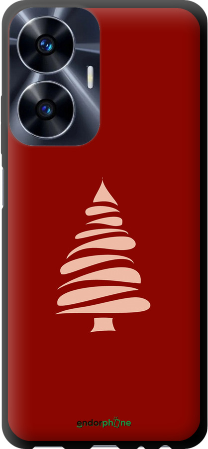 TPU чехол Новорічний 15 для Realme C55 - 4628b-2992 изображение 