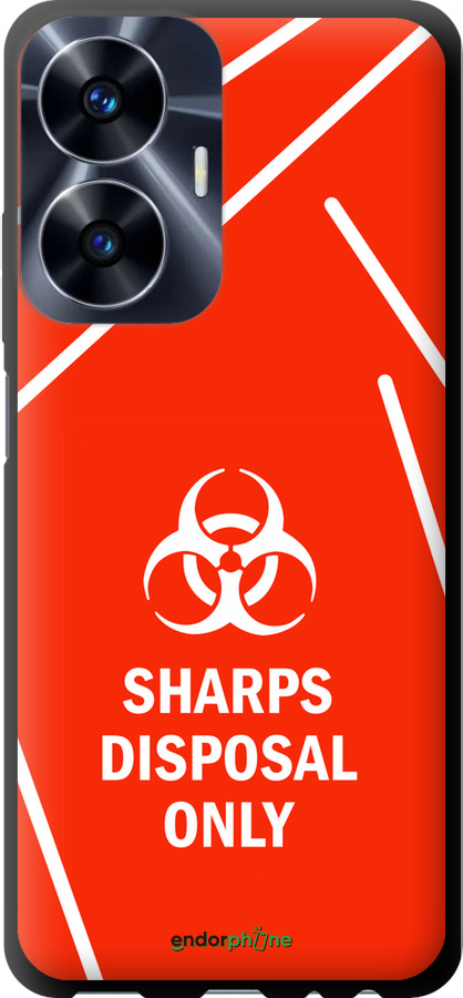 TPU чехол biohazard 27 для Realme C55 - 4843b-2992 изображение 