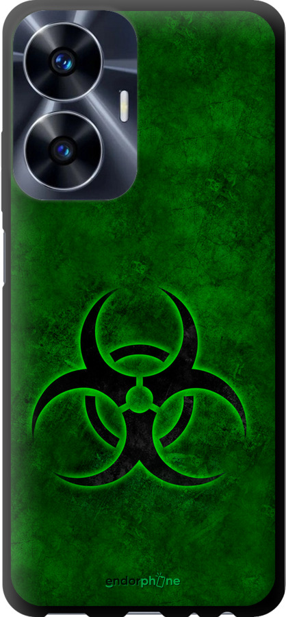 TPU чехол biohazard 30 для Realme C55 - 4848b-2992 изображение 