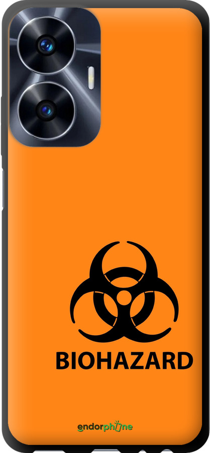 TPU чехол biohazard 33 для Realme C55 - 4851b-2992 изображение 