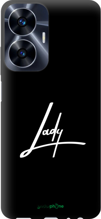 TPU чехол Lady 2 для Realme C55 - 4867b-2992 изображение 