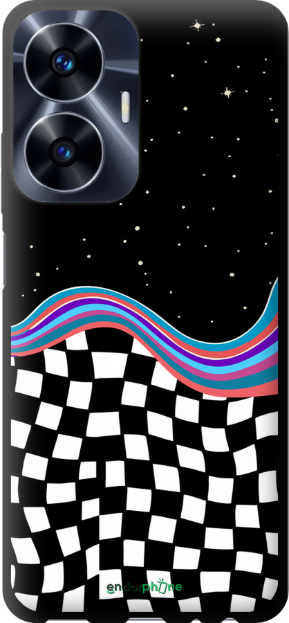TPU чехол Абстрактный космос для Realme C55 - 5512b-2992 изображение 