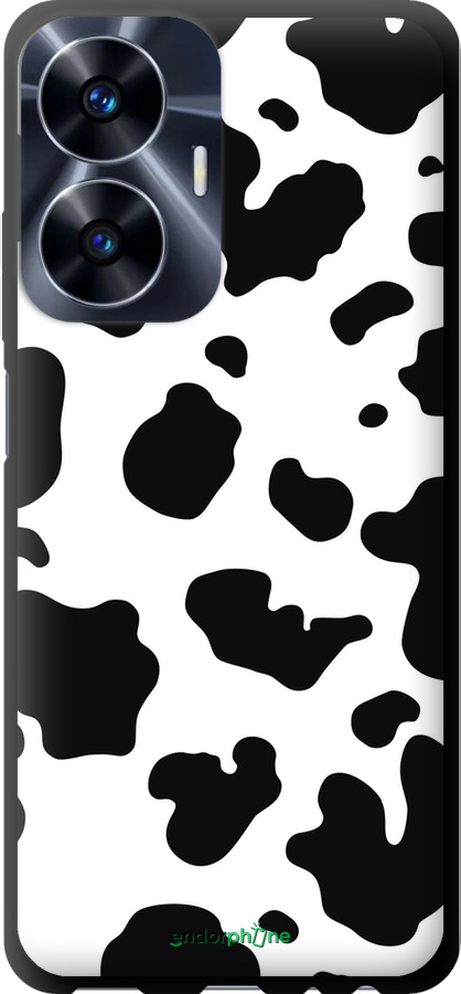 TPU чехол Шкура коровы для Realme C55 - 5576b-2992 изображение 