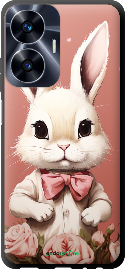 TPU чехол Зайчик для Realme C55 - 5669b-2992 изображение 
