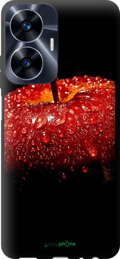 TPU чехол Яблуко для Realme C55 - 6022b-2992 изображение 