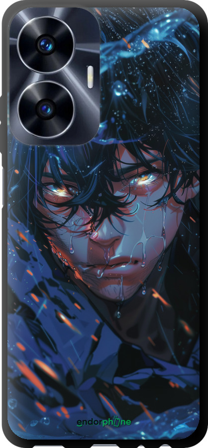 TPU чехол Satoru Gojou для Realme C55 - 6128b-2992 изображение 