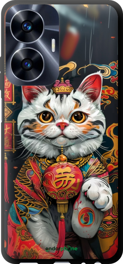 TPU чехол China Cat v2 для Realme C55 - 6135b-2992 изображение 