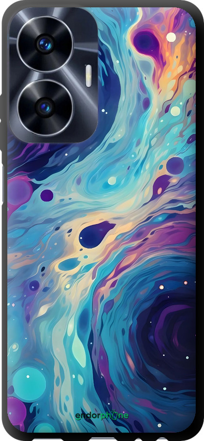 TPU чехол Арт акварель для Realme C55 - 6329b-2992 изображение 