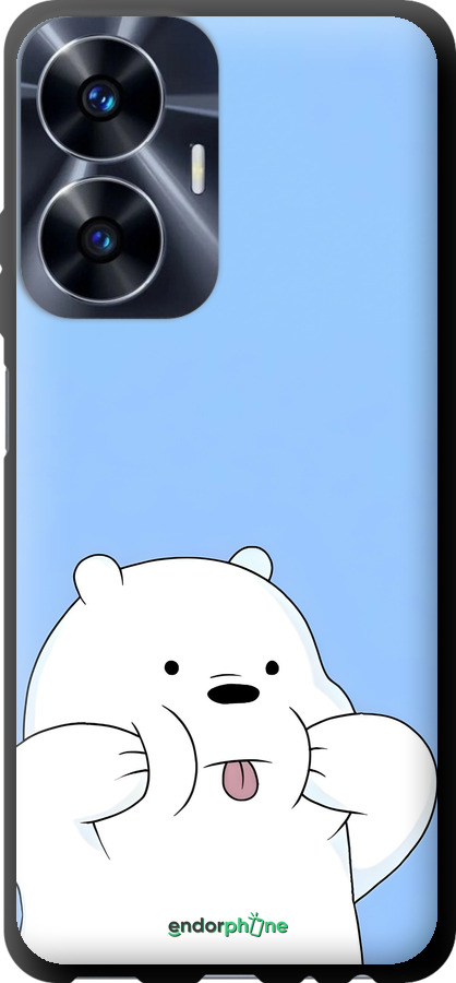 TPU чехол Милий ведмедик для Realme C55 - 6357b-2992 изображение 