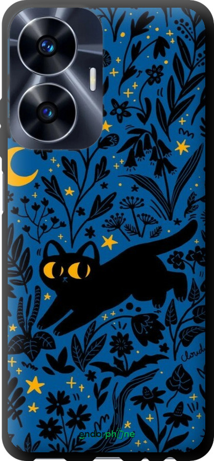 TPU чехол Летняя ночь для Realme C55 - 6472b-2992 изображение 