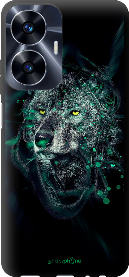 TPU чехол Wolf для Realme C55 - 6610b-2992 изображение 