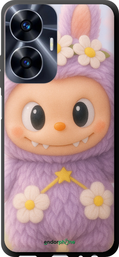 TPU чехол Лабубу 1 для Realme C55 - 6709b-2992 изображение 