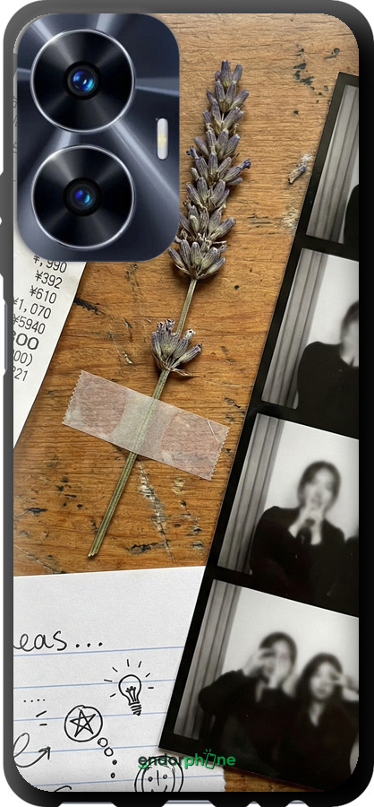 TPU чехол Aesthetic Scrapbook Collage для Realme C55 - 6773b-2992 изображение 