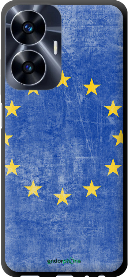 TPU чехол Евросоюз 4 для Realme C55 - 765b-2992 изображение 