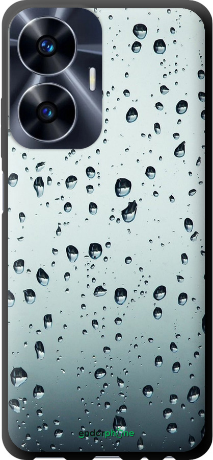 TPU чехол Стекло в каплях для Realme C55 - 848b-2992 изображение 