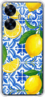 Силикон с усиленными углами чехол Grocery Girl Italian Summer для Realme C55 - 6766sp-2992 изображение 