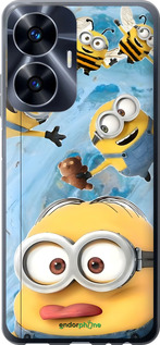 Силіконовий чехол Миньоны для Realme C55 - 6386u-2992 изображение 
