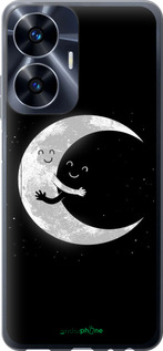 Силиконовый чехол Лунные объятия для Realme C55 - 6508u-2992 изображение 