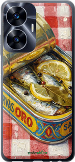 Силіконовий чохол 'Vintage Sardine Tin Phone' для Realme C55 зображення 4