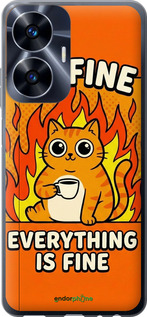 Силіконовий чехол Funny Cat для Realme C55 - 6786u-2992 изображение 