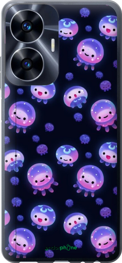 Силиконовый чехол № 5414 для Realme C55 - 5414u-2992 изображение 