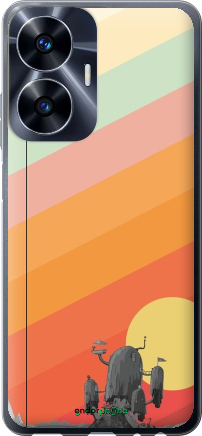 Силиконовый чехол № 5420 для Realme C55 - 5420u-2992 изображение 