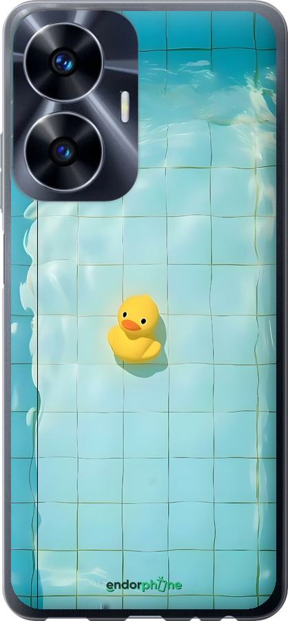 Силіконовий чехол Каченя для Realme C55 - 6323u-2992 изображение 