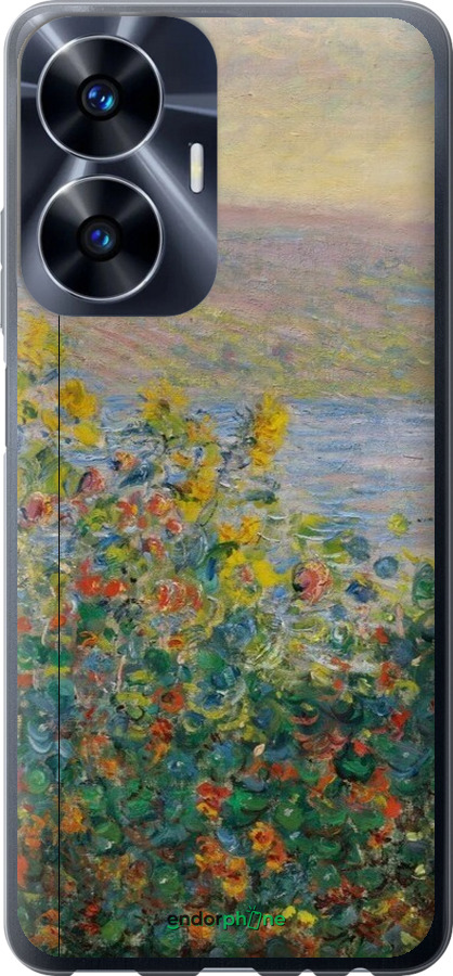 Силиконовый чехол Пейзаж для Realme C55 - 6445u-2992 изображение 