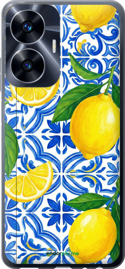 Силиконовый чехол Grocery Girl Italian Summer для Realme C55 - 6766u-2992 изображение 