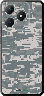 TPU чехол Камуфляж для Realme C61 - 1085b-3781 изображение 