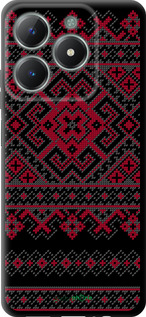 TPU чехол Вышиванка 52 для Realme C61 - 1763b-3781 изображение 