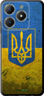 TPU чехол Флаг и герб Украины 2 для Realme C61 - 378b-3781 изображение 