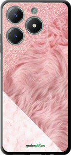 TPU чехол Розовые текстуры для Realme C61 - 4343b-3781 изображение 