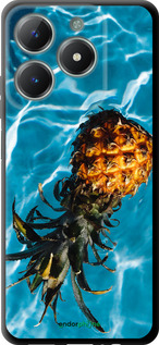 TPU чехол Ананас на воді для Realme C61 - 4384b-3781 изображение 
