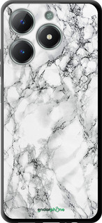 TPU чехол Мрамор белый для Realme C61 - 4480b-3781 изображение 