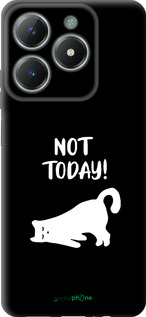 TPU чехол Уставший кот для Realme C61 - 4535b-3781 изображение 